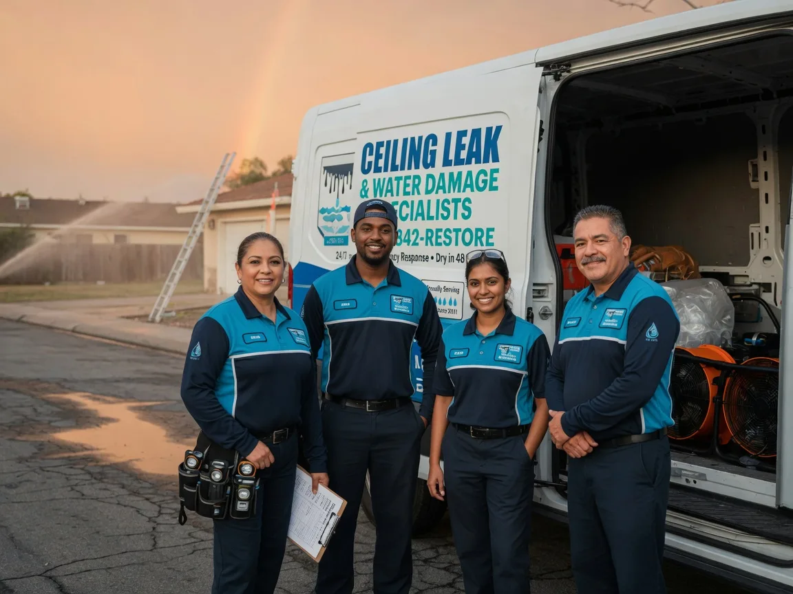 Ceiling Leak Cleanup company in Chinook, WA